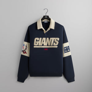 Kith & '47 for the NFL: Giants Nelson Collared Pullover - Nocturnal PH