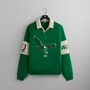 Kith & '47 for the NFL: Eagles Nelson Collared Pullover - Parrot