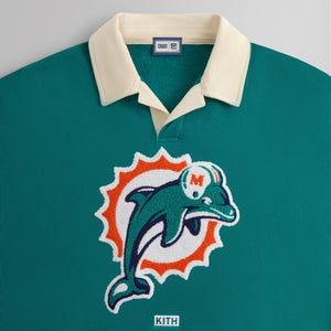 Kith & '47 for the NFL: Dolphins Nelson Collared Pullover - Center PH