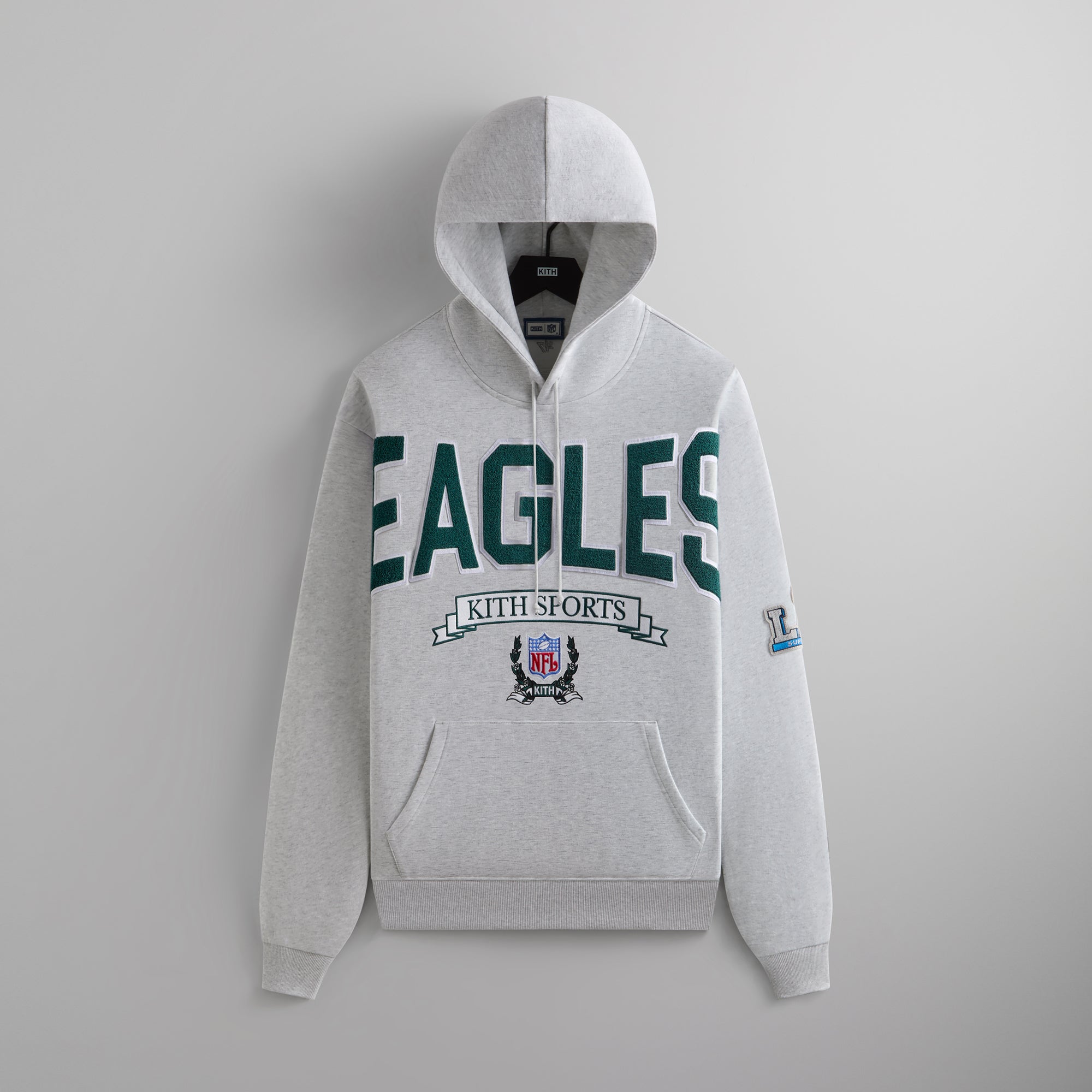 Grey fashion eagles sweatshirt