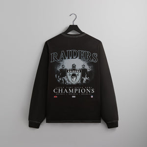 Kith & '47 for the NFL: Raiders Vintage Long Sleeve Tee - Black PH