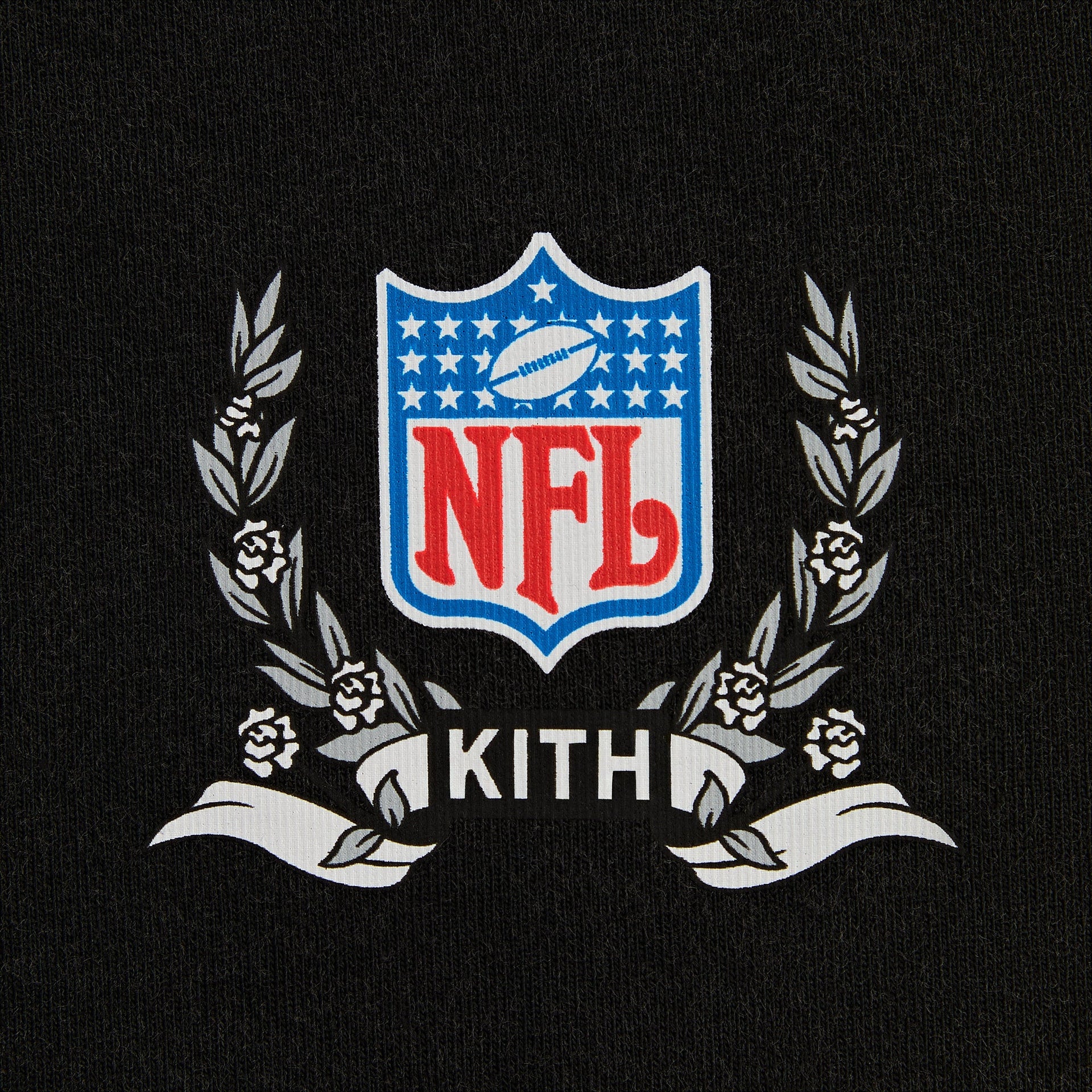 Kith & '47 for the NFL: Raiders Vintage Long Sleeve Tee - Black