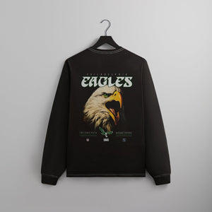 Kith & '47 for the NFL: Eagles Vintage Long Sleeve Tee - Black PH