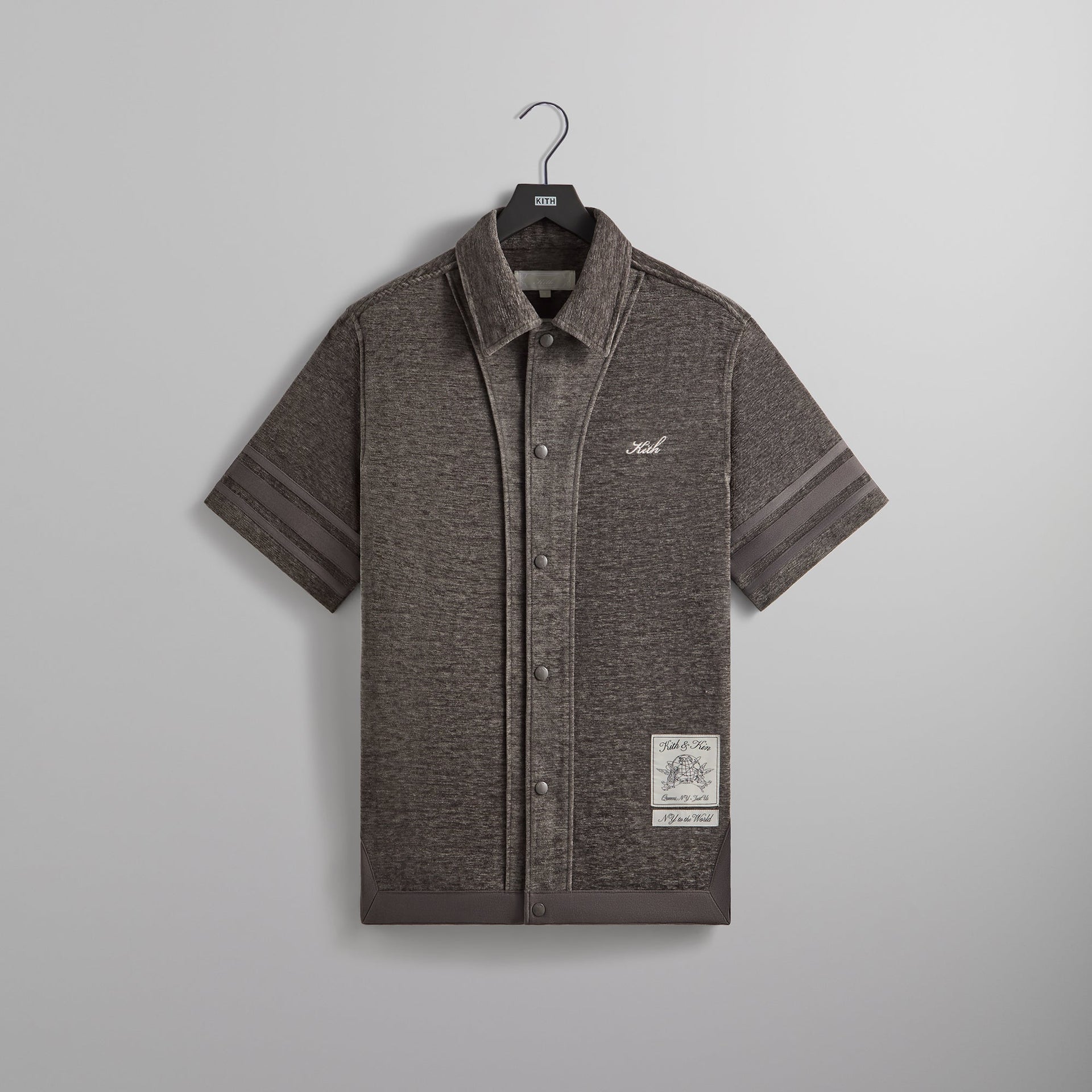 Kith Chenille Woodpoint Shirt - Somber