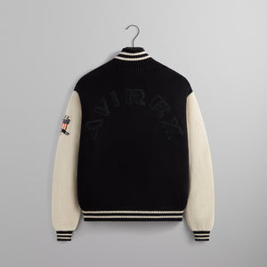 Kith & AVIREX for the New York Knicks Wyona Full Zip Sweater - Black