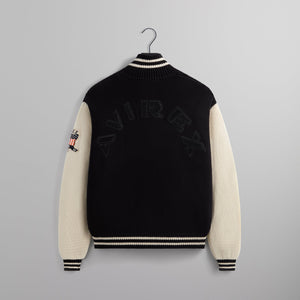 Kith & AVIREX for the New York Knicks Wyona Full Zip Sweater - Black PH