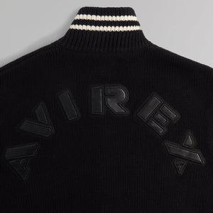 Kith & AVIREX for the New York Knicks Wyona Full Zip Sweater - Black PH