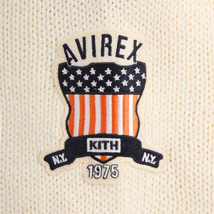 Kith & AVIREX for the New York Knicks Wings Wyona Full Zip Sweater - Stock PH