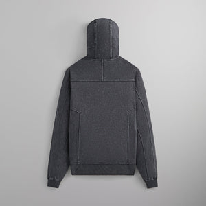 Batman | Kith Quarter Zip Moto Hoodie - Black