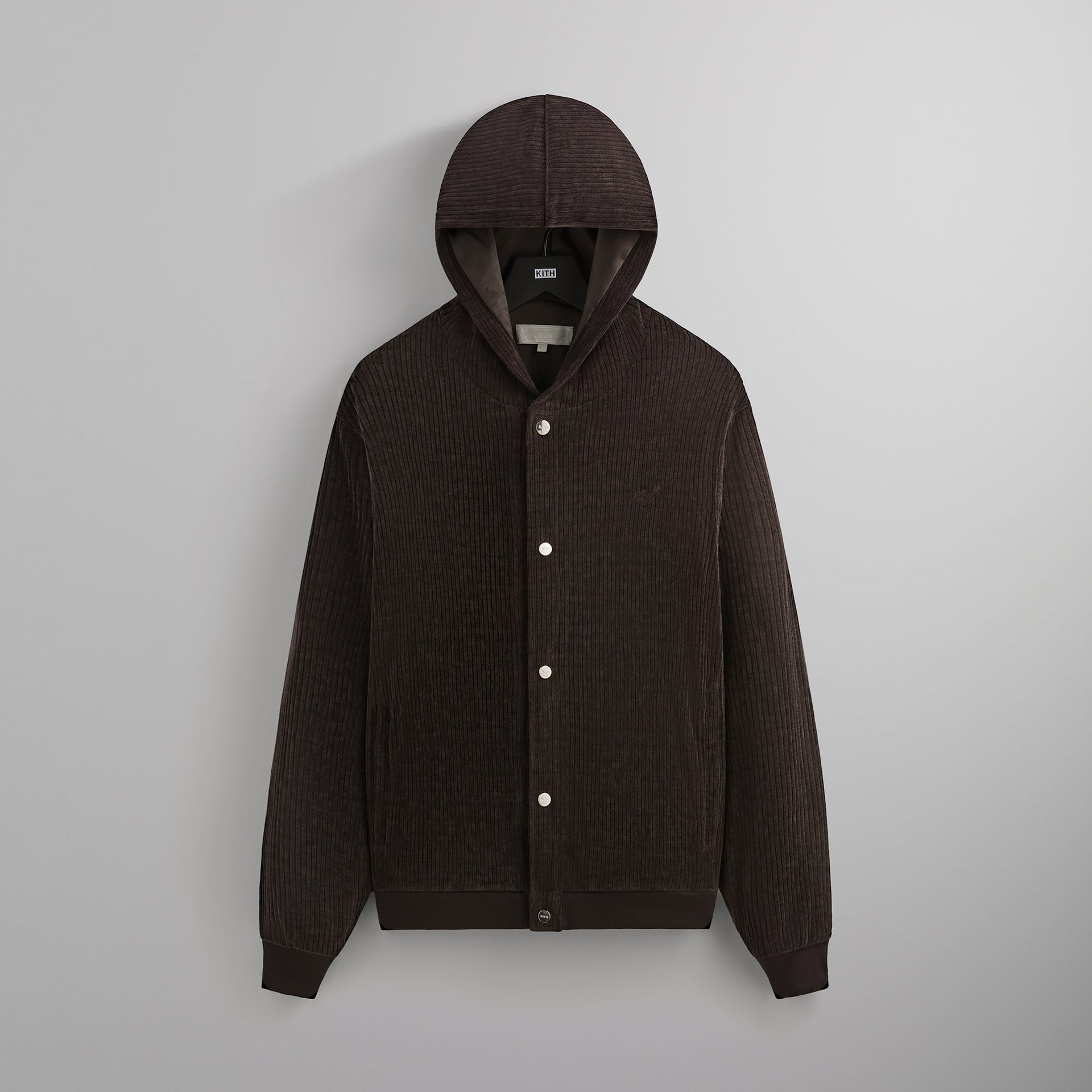 Kith Corduroy Williams VI Hoodie - Kindling