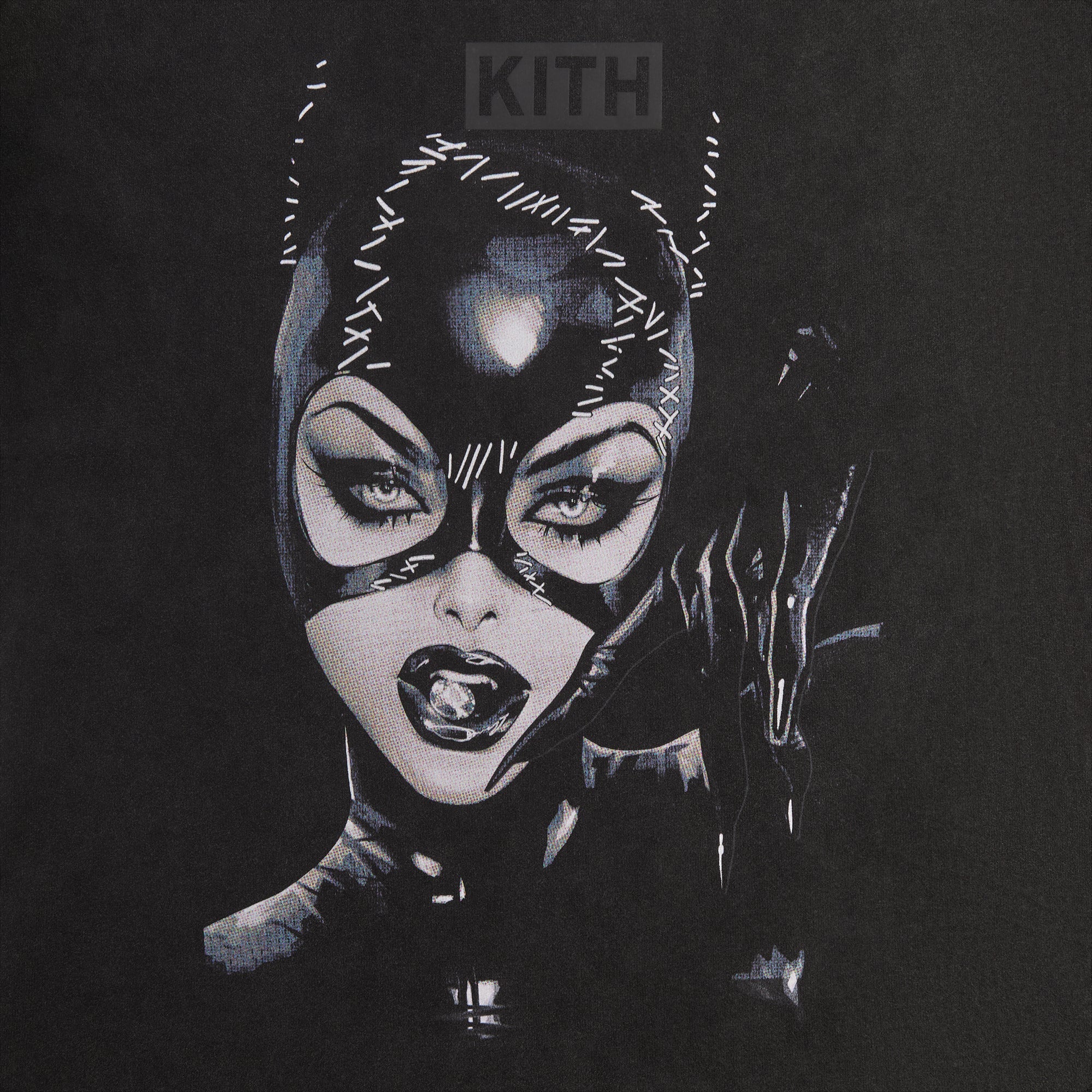 Batman | Kith Selina Kyle Vintage Tee - Black – Kith Canada