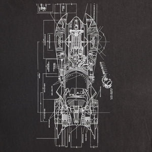 Batman | Kith Schematics Vintage Tee - Black