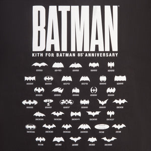 Batman | Kith History Vintage Pocket Long Sleeve Tee - Black