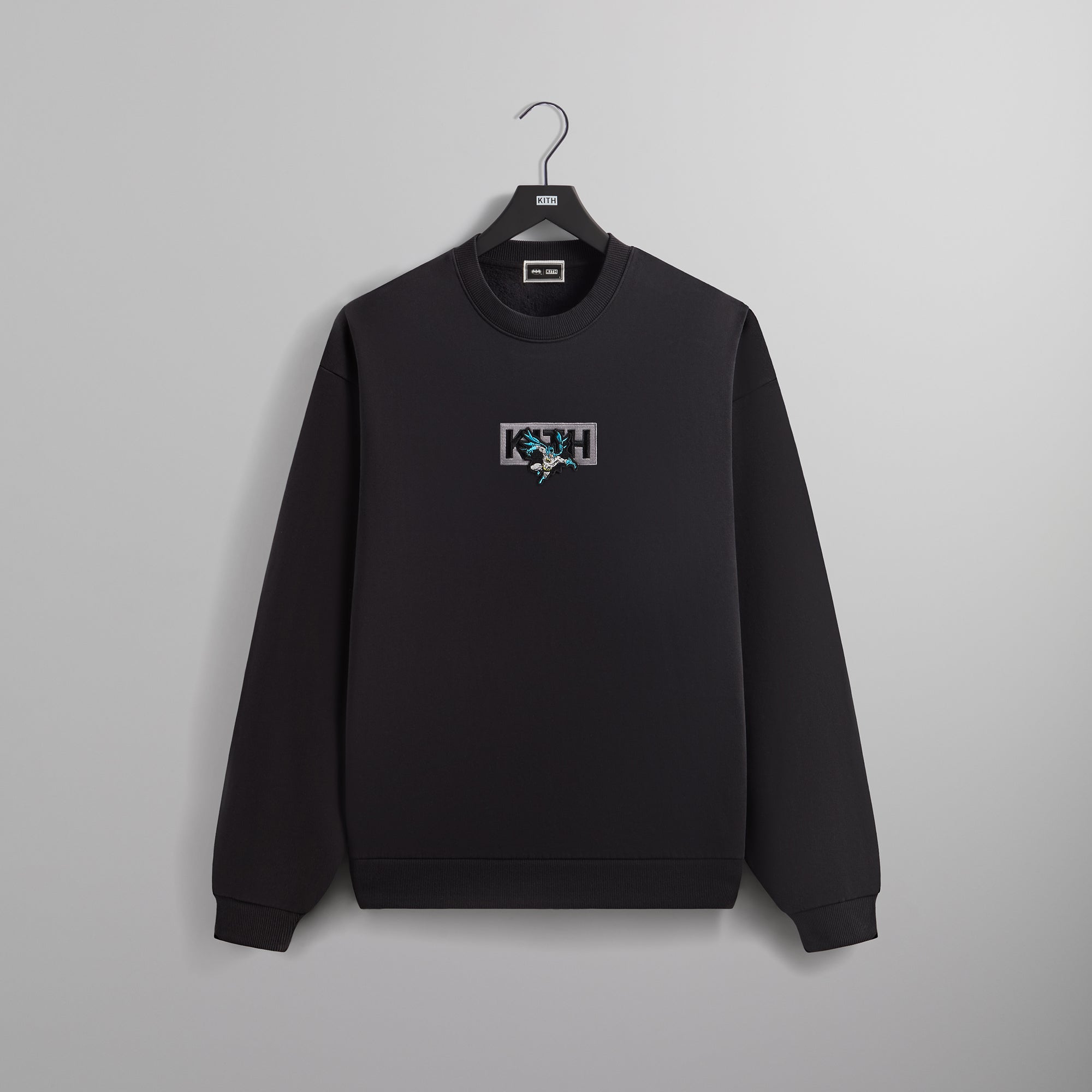 Batman Kith Classic Vintage Nelson Crewneck Black Kith Canada