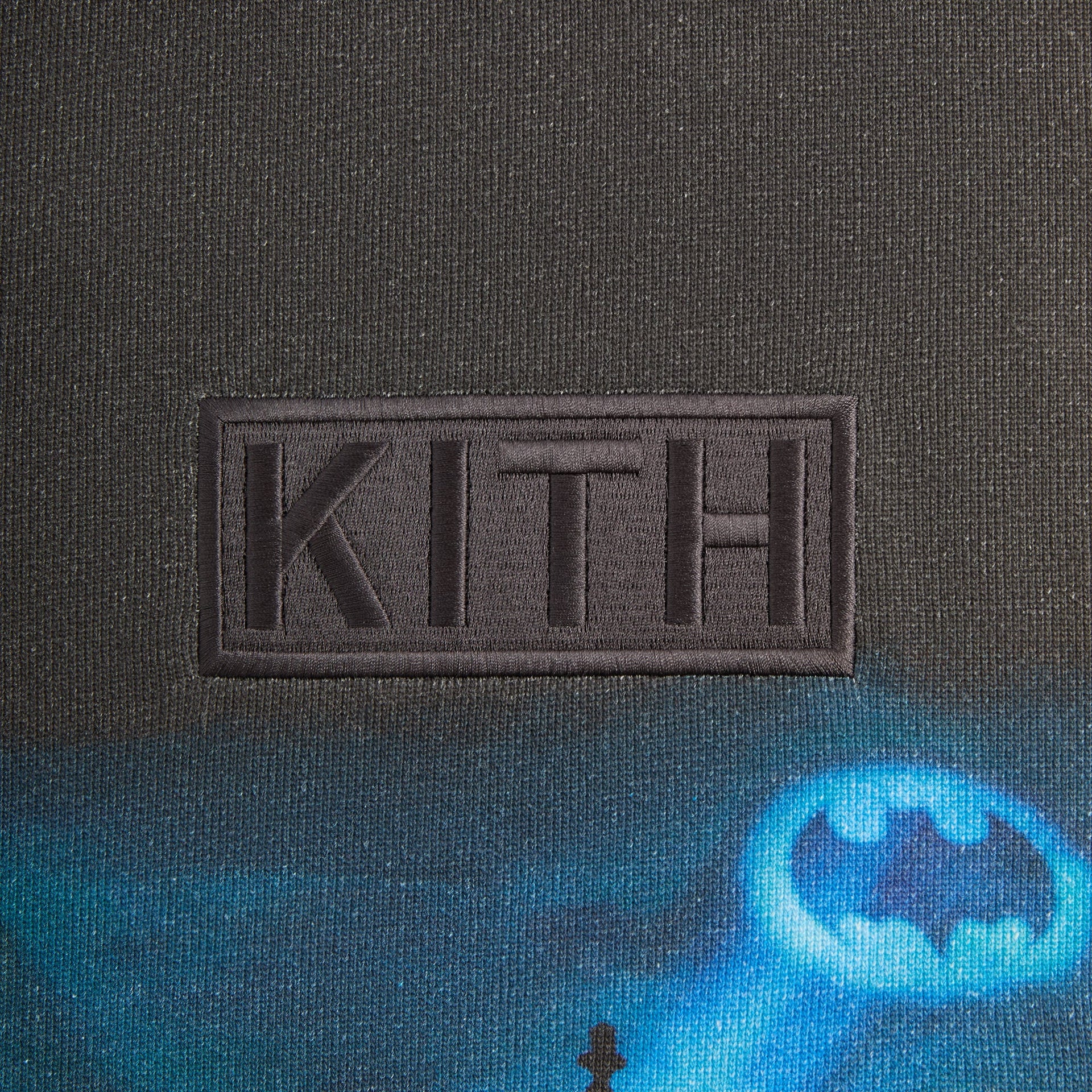 Batman | Kith Gotham Vintage Nelson Hoodie - Black