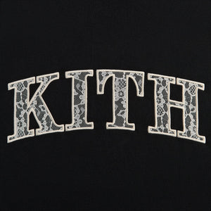 Kith Arched Lace Nelson Crewneck - Black