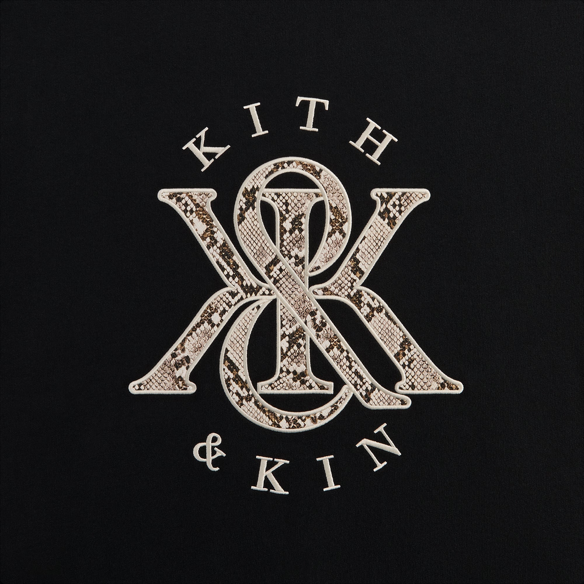Kith K&K Python Nelson Crewneck - Black – Kith Canada Kith K&K Python Nelson Crewneck - Black – Kith Canada