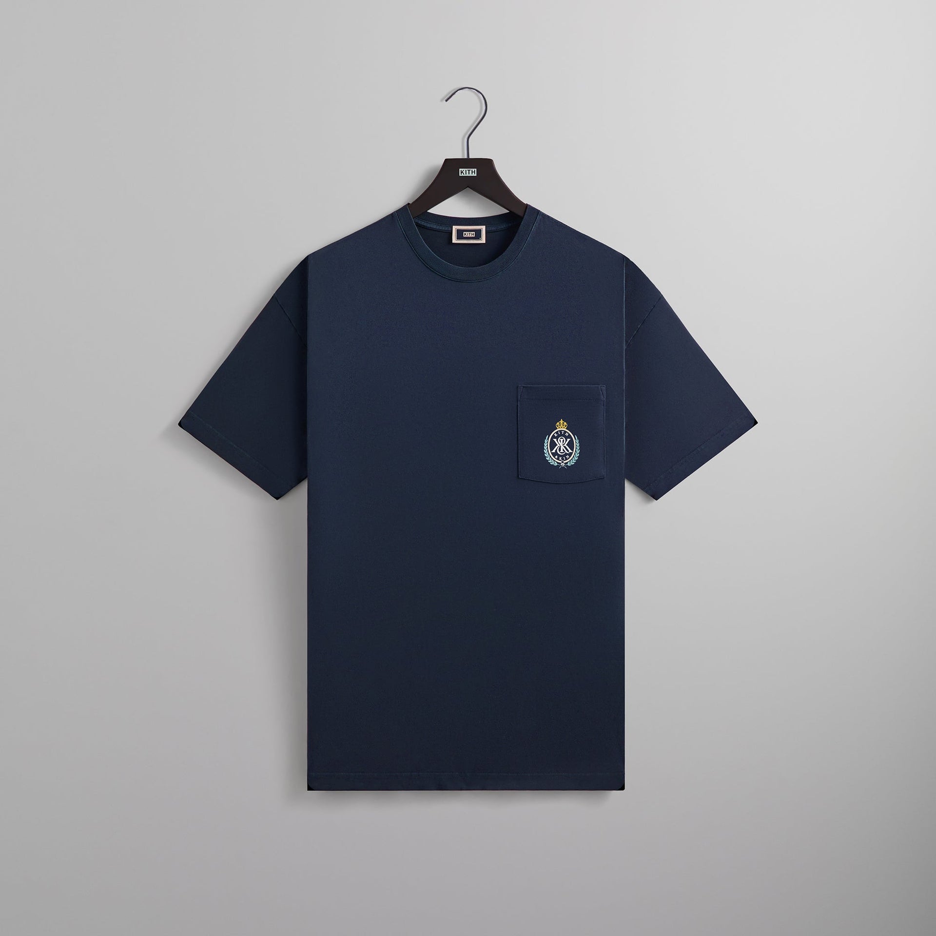 Kith K&K Crest Pocket Tee - Nocturnal