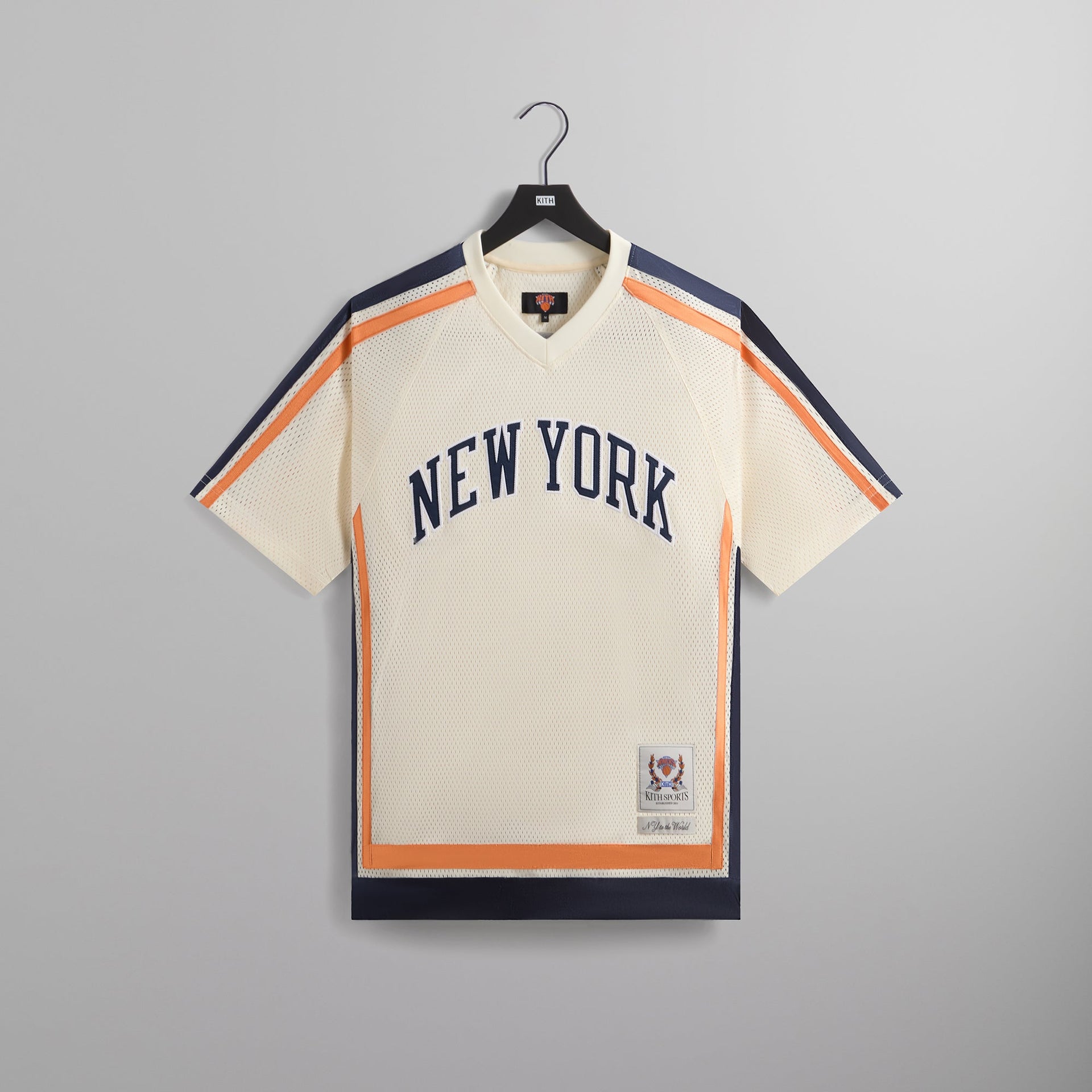 Kith for the New York Knicks Mesh Leon Top - Sandrift