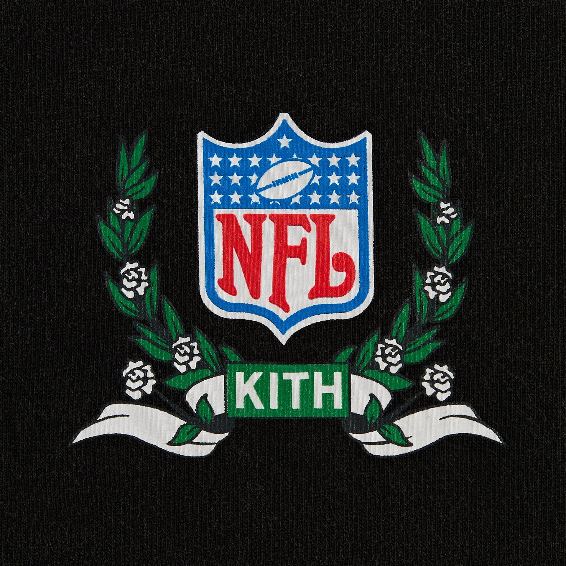 Kith & '47 for the NFL: Jets Vintage Long Sleeve Tee - Black