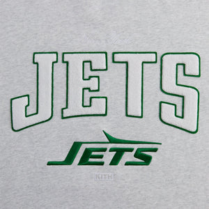 Kith & '47 for the NFL: Jets Nelson Crewneck - Light Heather Grey