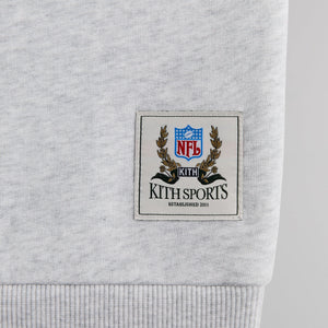 Kith & '47 for the NFL: Jets Nelson Crewneck - Light Heather Grey