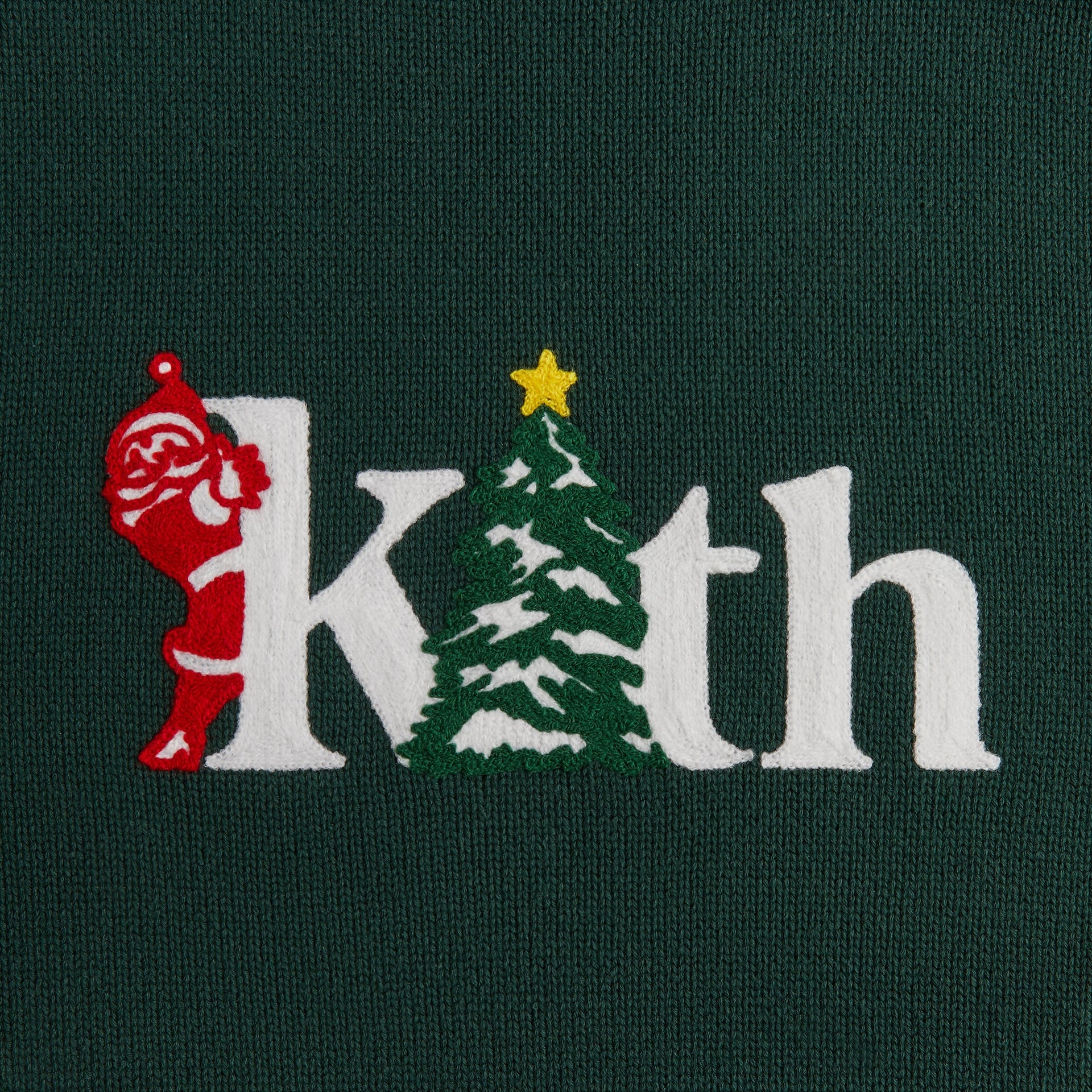 Kithmas Tree Crewneck Sweater - Stadium