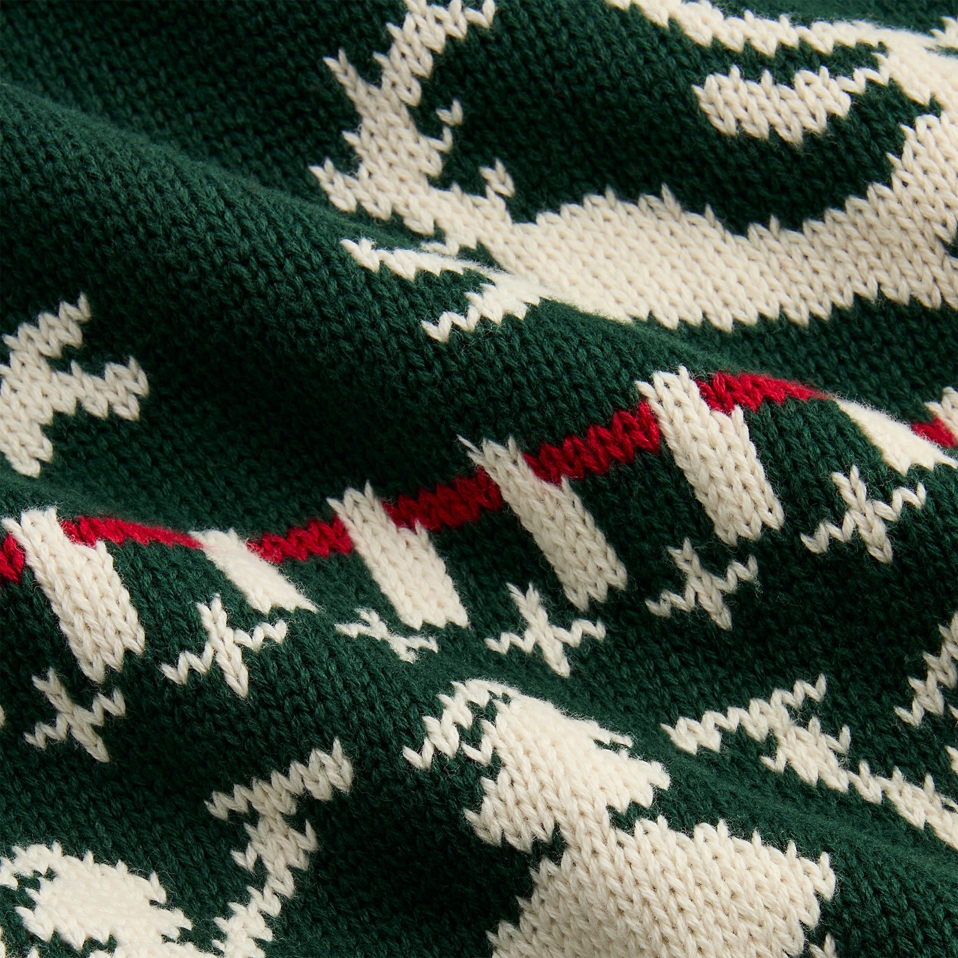 Kith for The Grinch Fair Isle Lewis Crewneck Sweater - Stadium