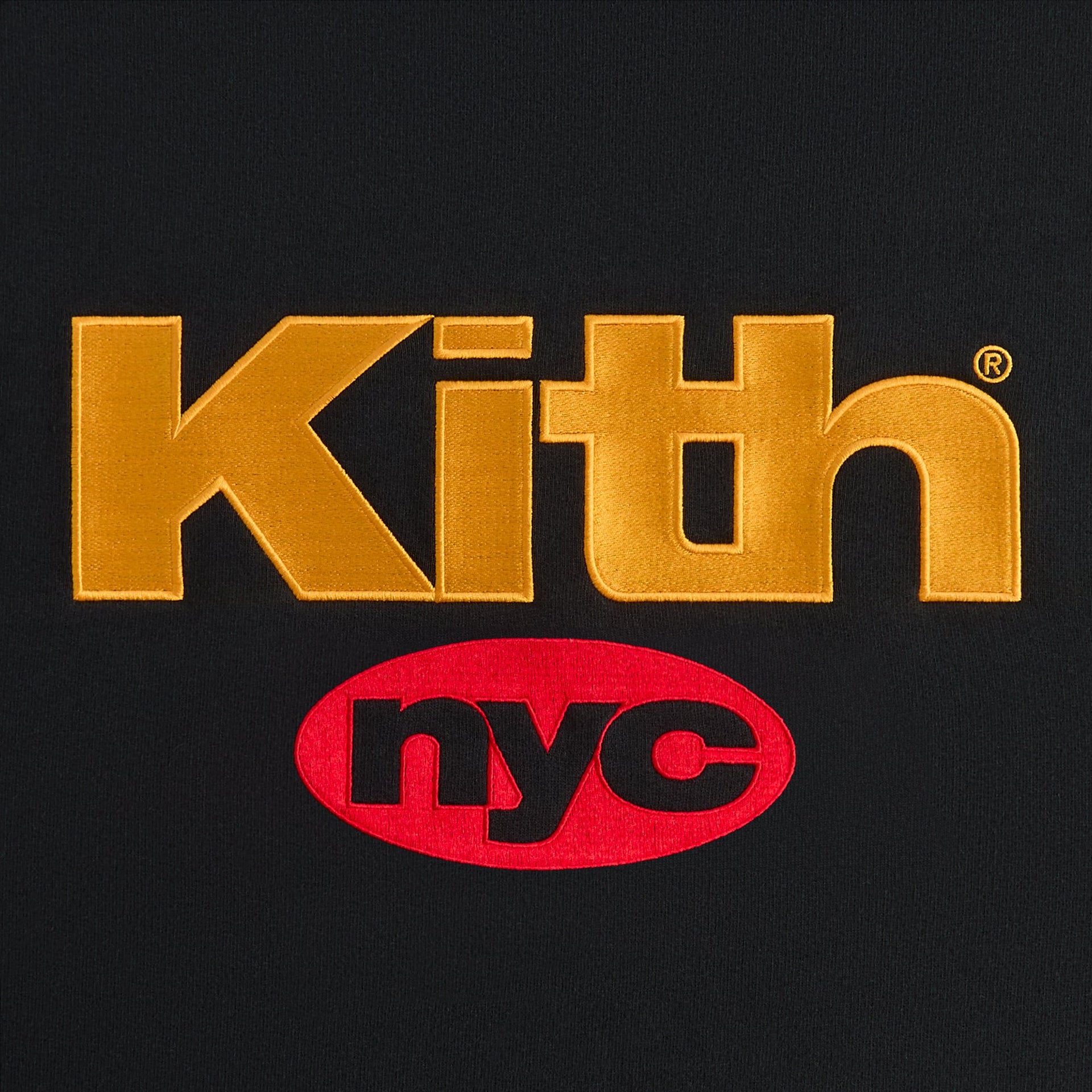 Kith NYC Nimbus Logo Nelson Crewneck - Black