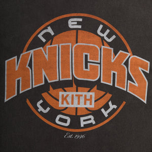 Kith for the New York Knicks Showtime Vintage Tee - Black PH