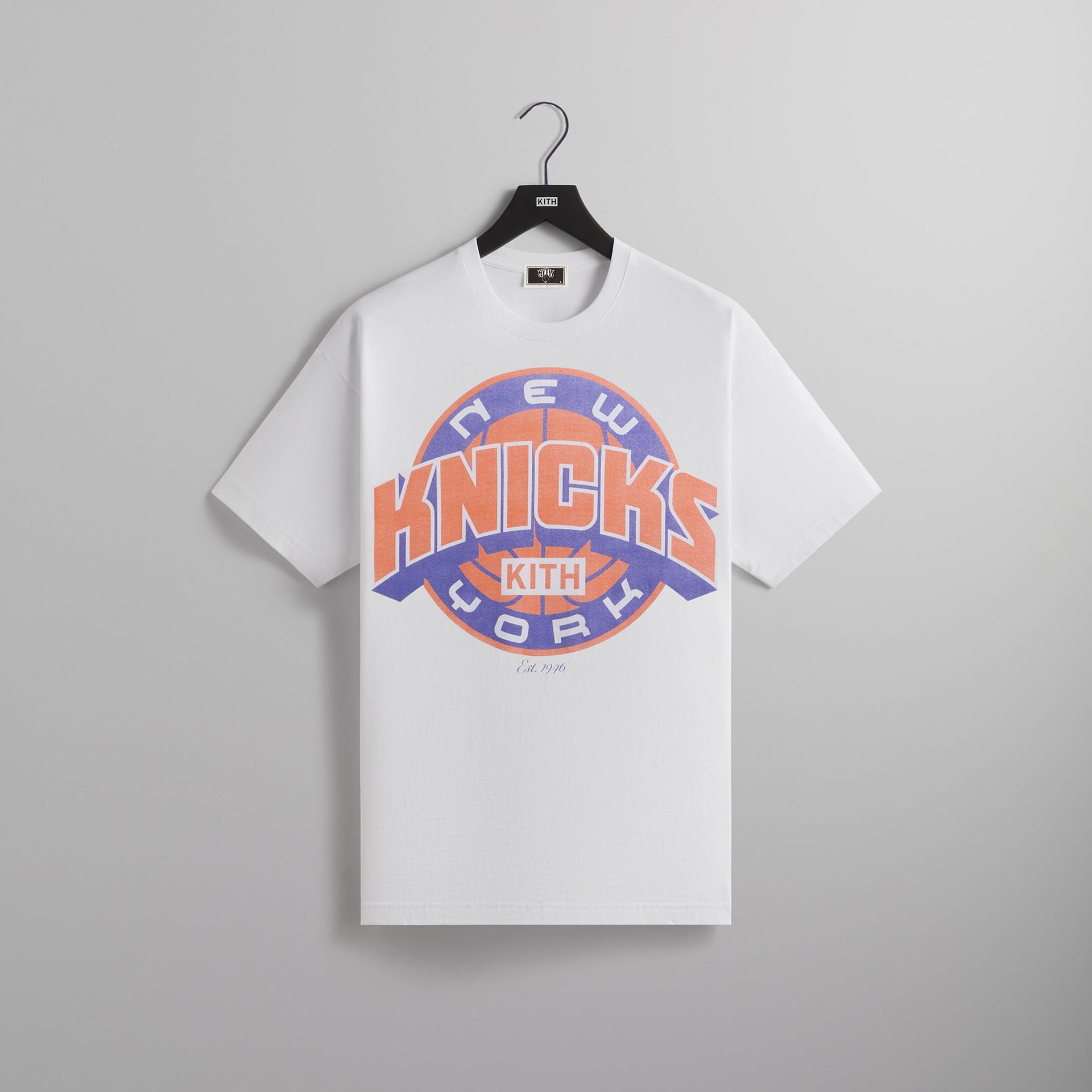 Kith for the New York Knicks Showtime Vintage Tee - White