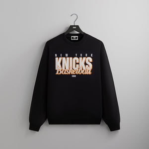 Kith for the New York Knicks Classic Vintage Nelson Crewneck - Black