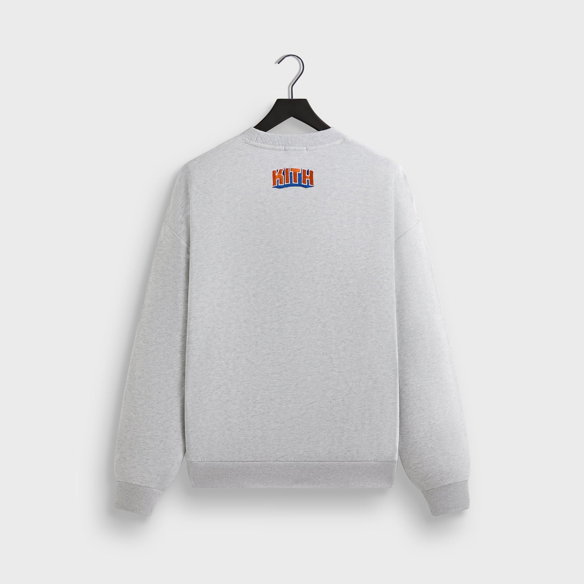 Kith for the New York Knicks Showtime Vintage Nelson Crewneck - Light Heather Grey