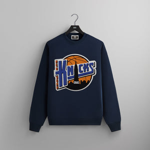 Kith for the New York Knicks City Vintage Nelson Crewneck - Nocturnal