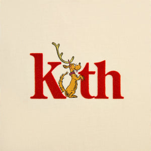 Kith for The Grinch Max Serif Tee - Sandrift