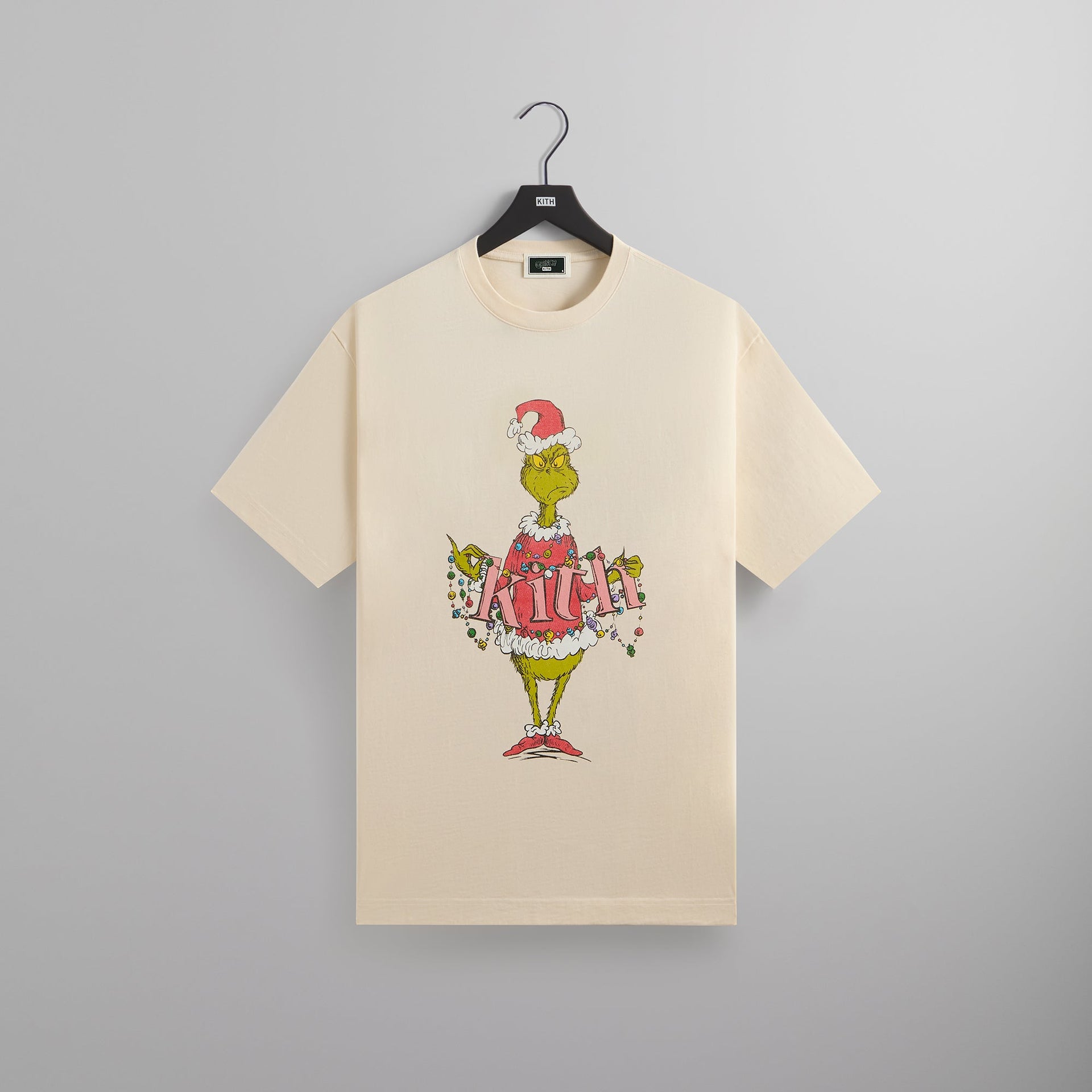 Kith for The Grinch Ornament Vintage Tee - Sandrift