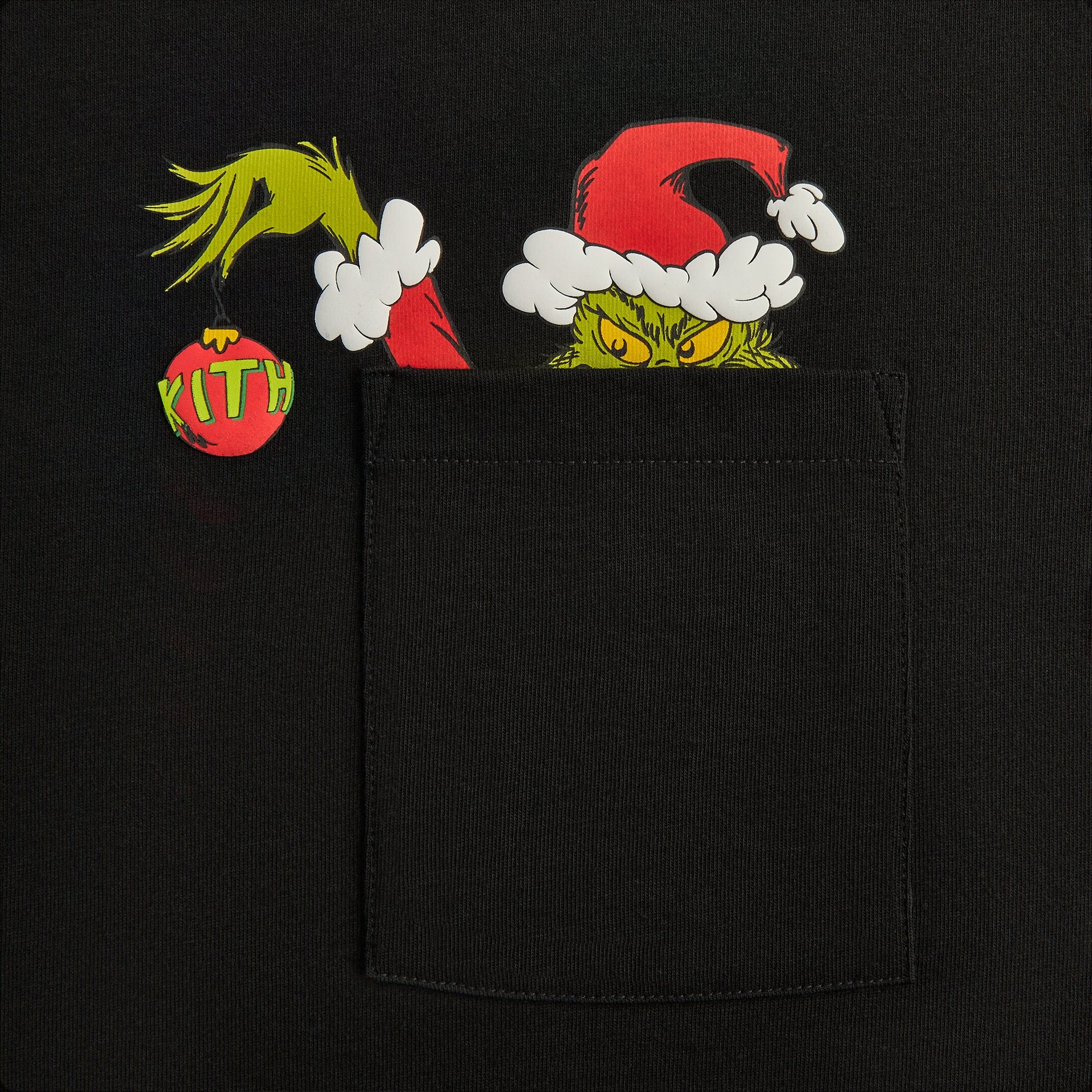 Kith for The Grinch Ornament Tee - Black