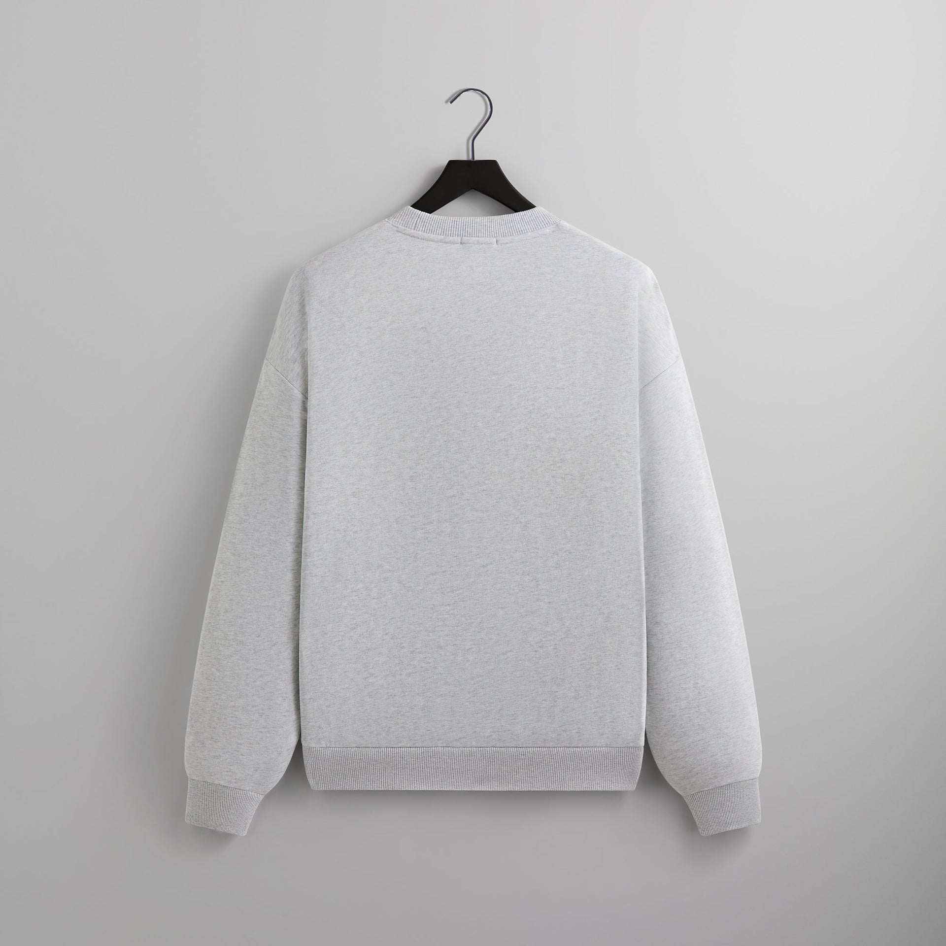 Kith Floral Script Nelson Crewneck - Light Heather Grey