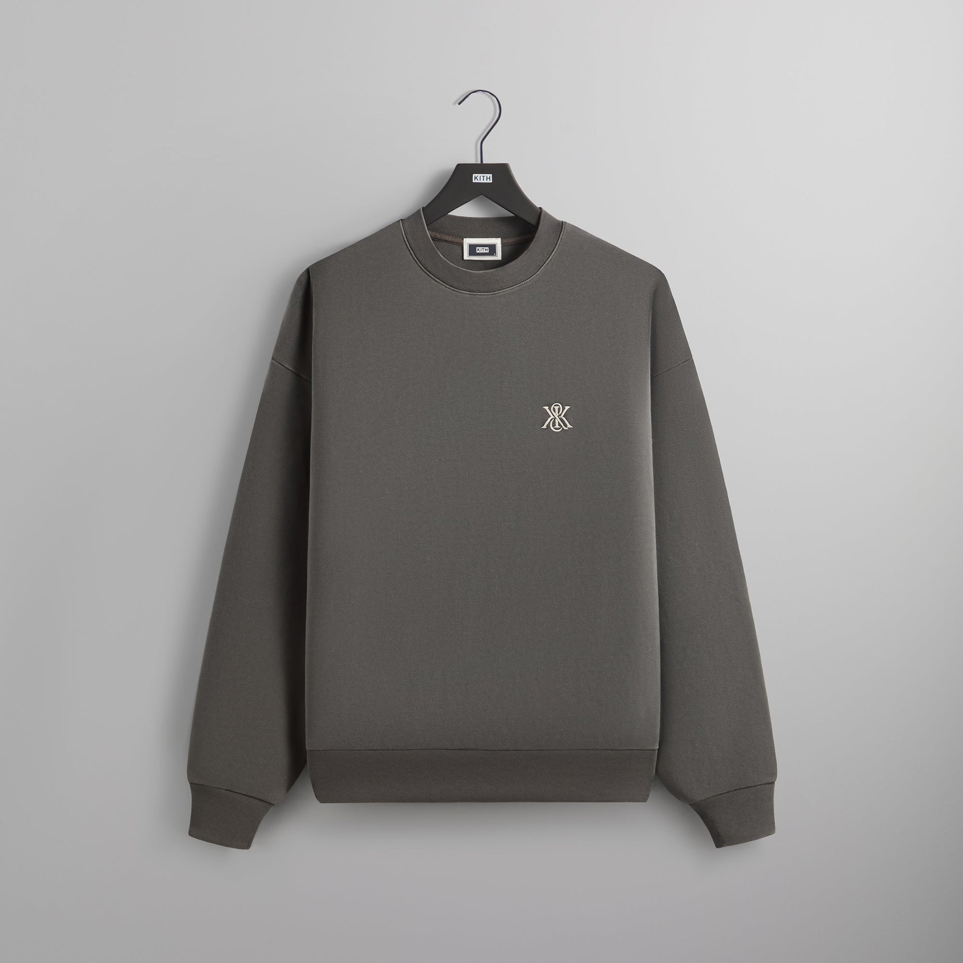 Kith Compact Knit Nelson Crewneck - Somber PH