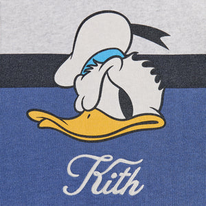 Disney | Kith for Donald Duck Quarter Zip Fleece Wyona Sweatshirt - Light Heather Grey