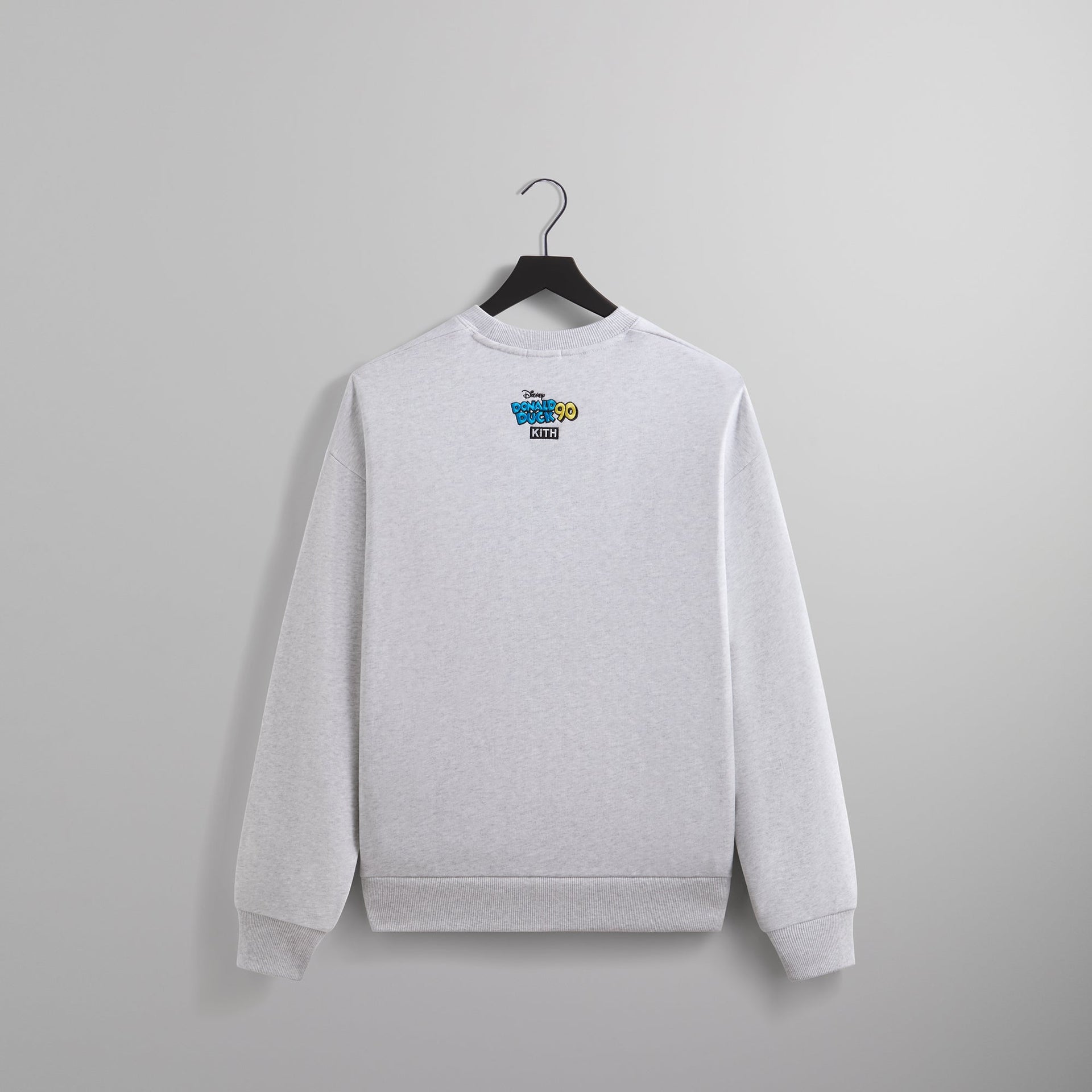 Disney | Kith for Donald Duck Varsity Vintage Nelson Crewneck - Light Heather Grey