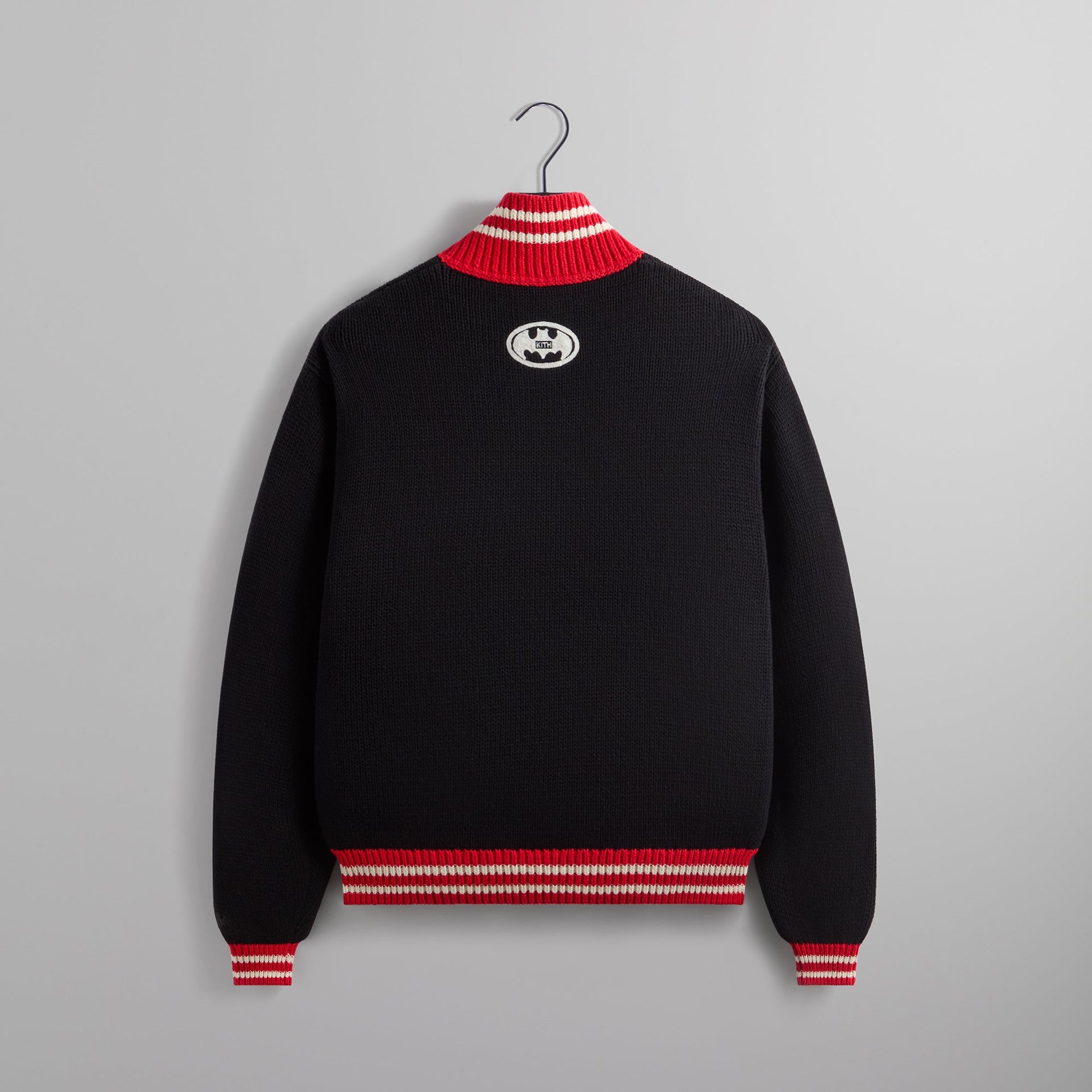 Batman | Kith Wyona Quarter Zip Sweater - Black