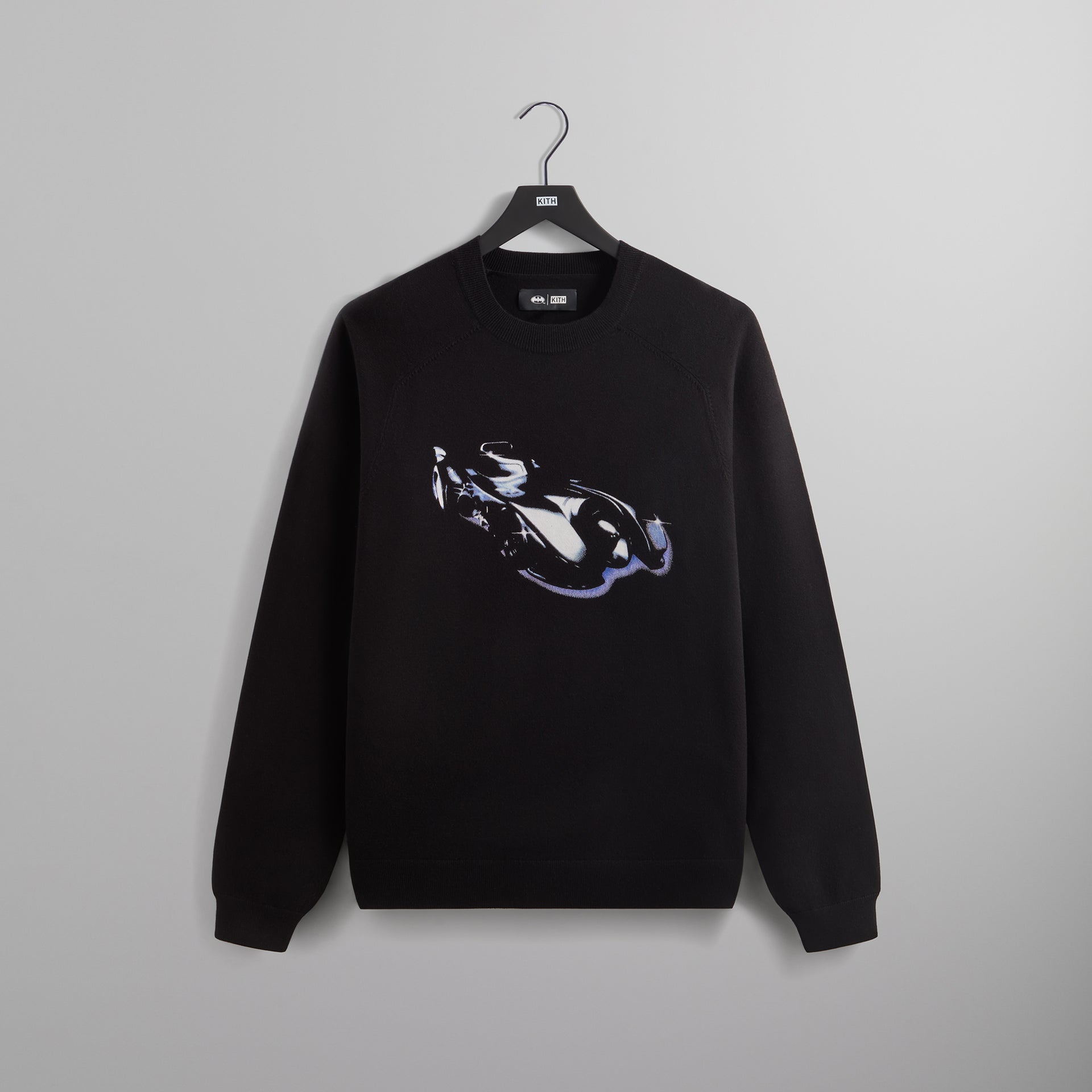 Batman | Kith Batmobile Crewneck Sweater - Black