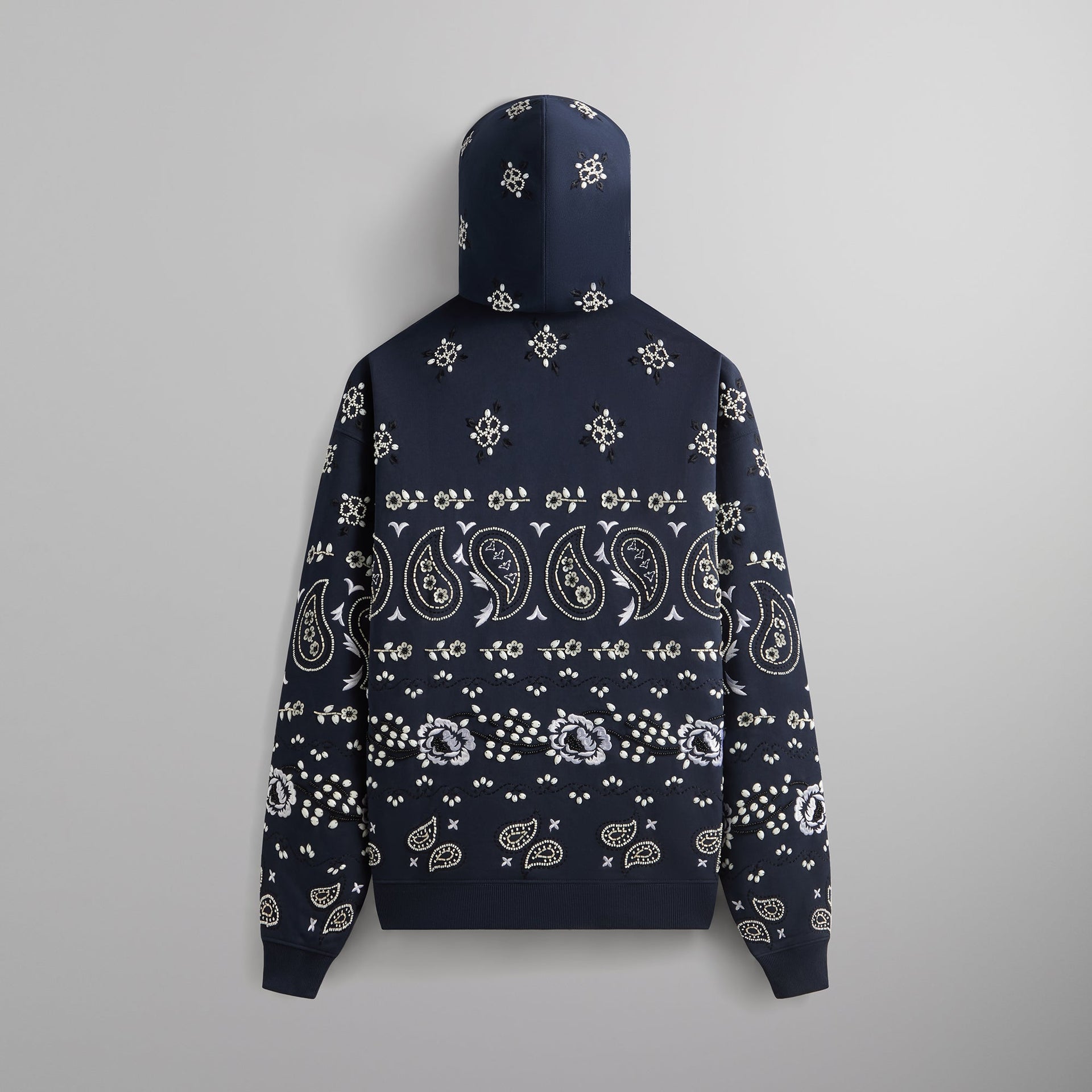 &Kin Paisley Floral Williams III Hoodie - Nocturnal