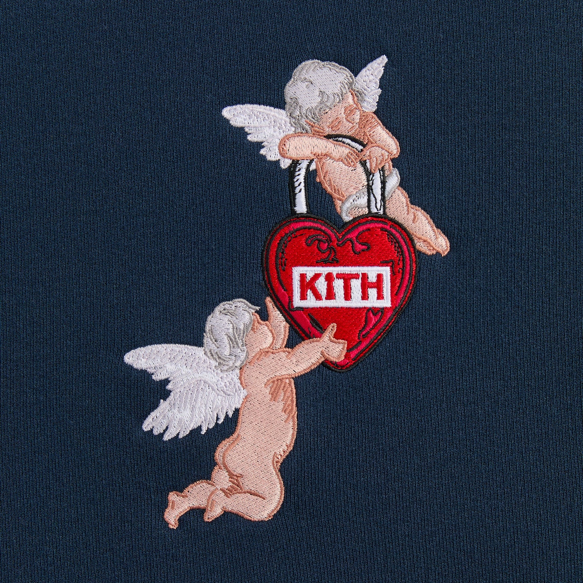 Kith Cupid Love Lock Nelson Crewneck - Nocturnal