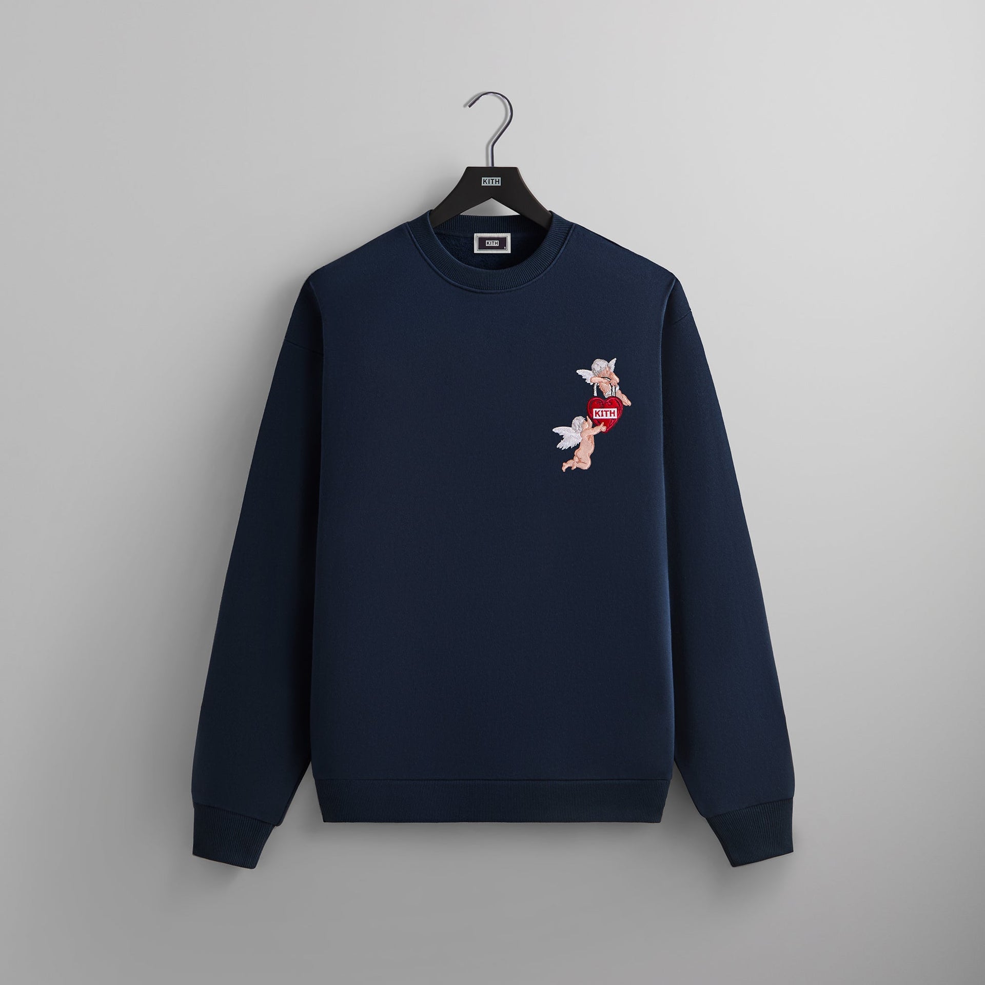 Kith Cupid Love Lock Nelson Crewneck - Nocturnal