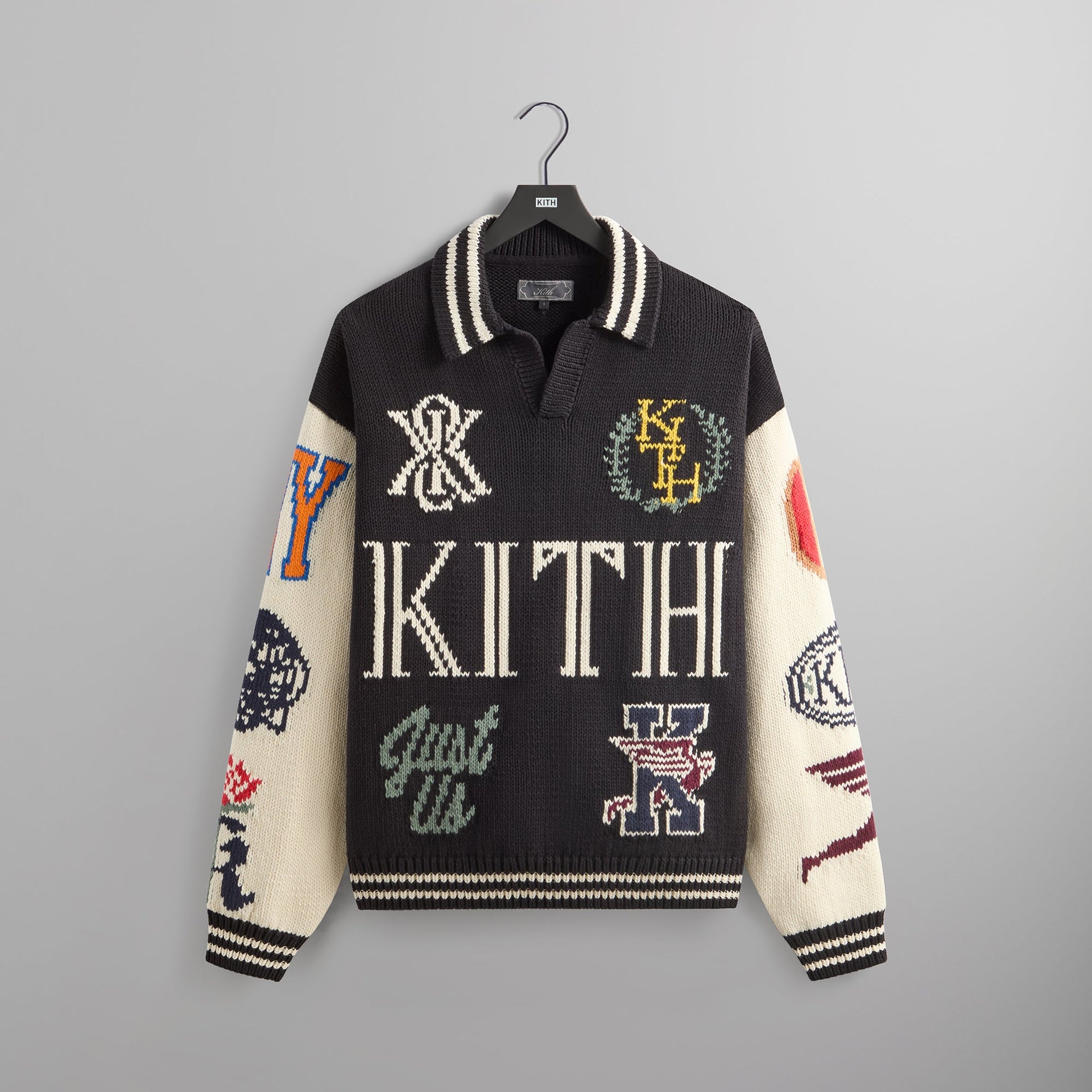 Kith Nelson Rugby Sweater - Black