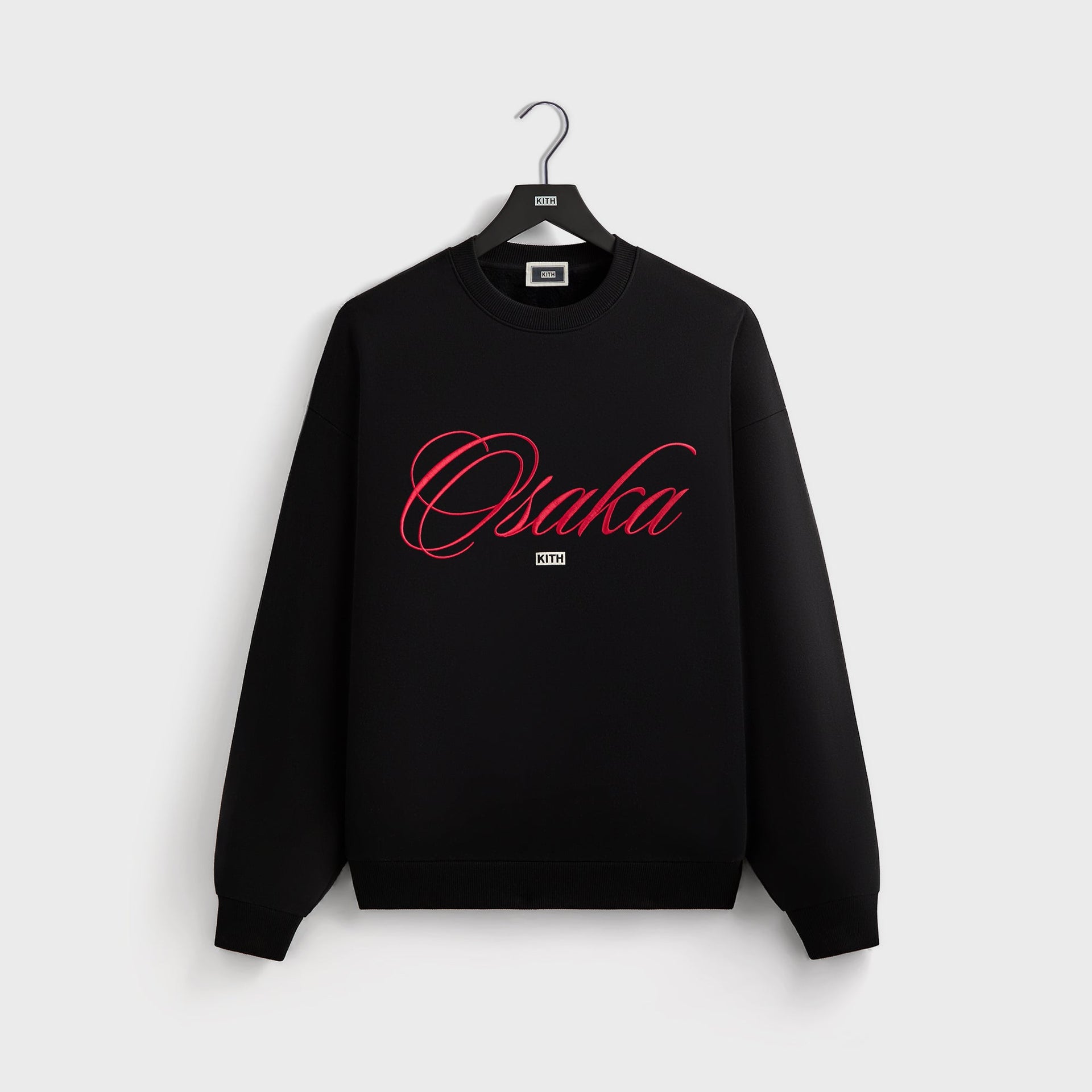 Kith Osaka Script Vintage Nelson Crewneck - Black