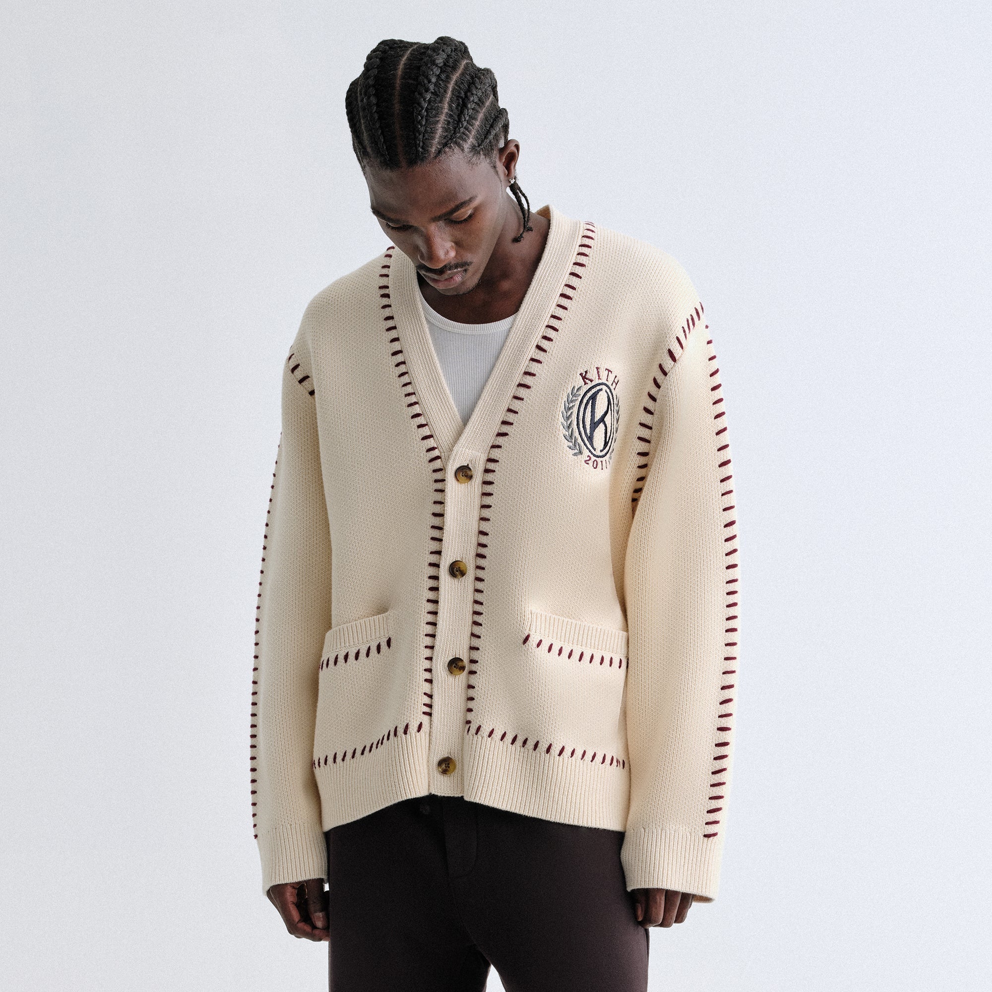 トップス Kith Marled Knit Hastings Cardigan Kith Marles Knit Hastings Cardigan - Nocturnal PH – Kith Canada