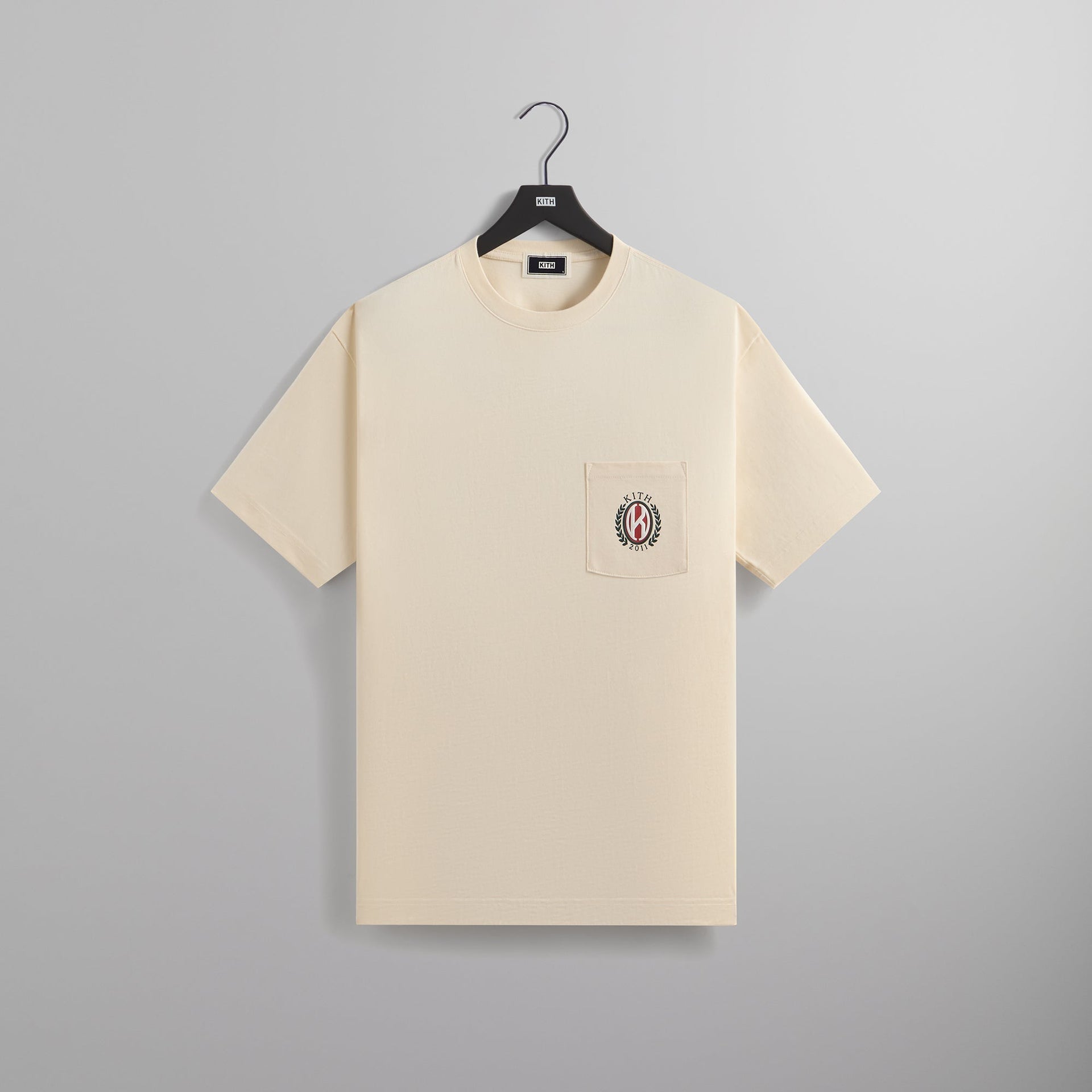 Kith K Shield Pocket Tee - Sandrift